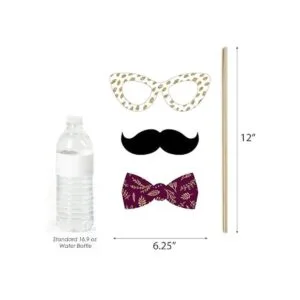 Big Dot of Happiness Juego de accesorios para el baño 20_5