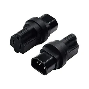 CGTime 3 clavijas USA C14 a NEMA 515R enchufe adaptador de_1