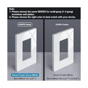 BESTTEN Paquete de 20 platos de pared sin tornillos de 1_5