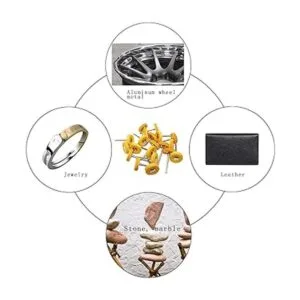 PHYHOO Juego de rueda pulidora de algodón para taladro_3