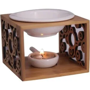 Singeek Difusor de quemador de aceite esencial de_2