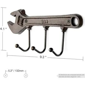 Ganchos para llaves antiguas ganchos de pared triples_2