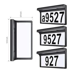 LeiDrail Letrero de dirección con números de casa con_2