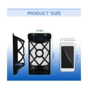 Luces solares de llama al aire libre Fitybow impermeable_6