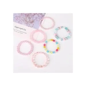 BGSHEMNI 6 pulseras de princesa pulseras de cuentas_2