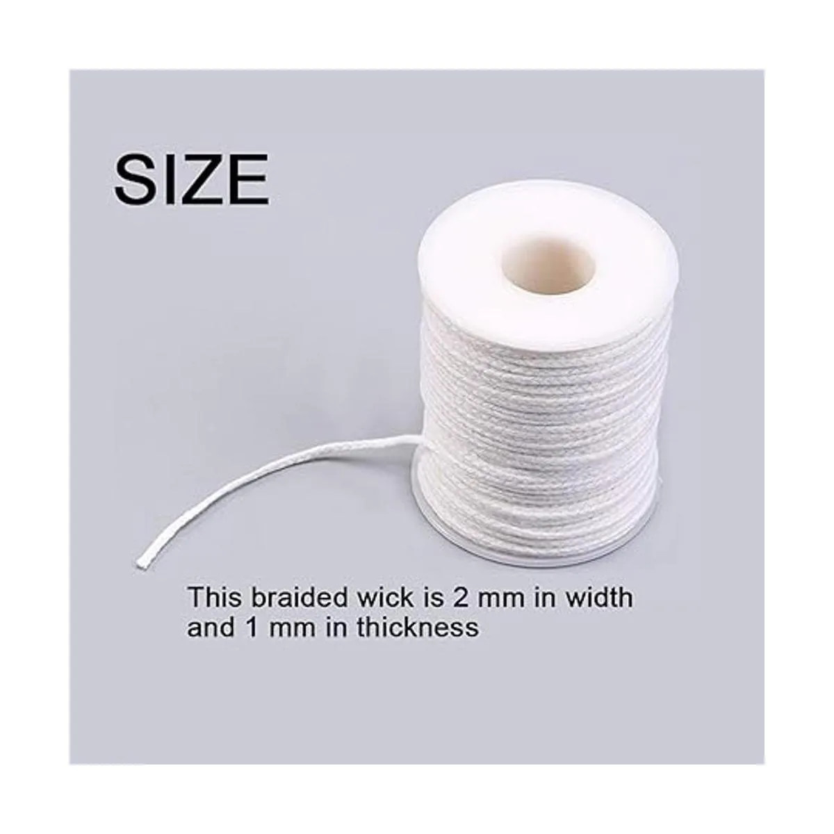 Teemico Bobina de mecha trenzada para hacer velas y hacer_2