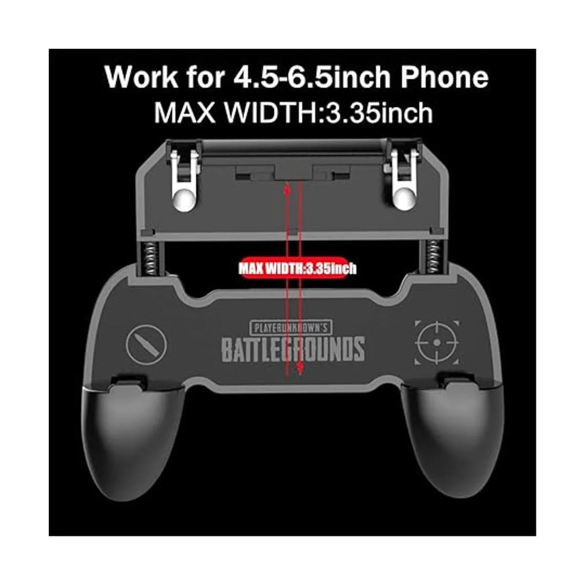 COOBILE Controlador de juego móvil para PUBG Mobile_2