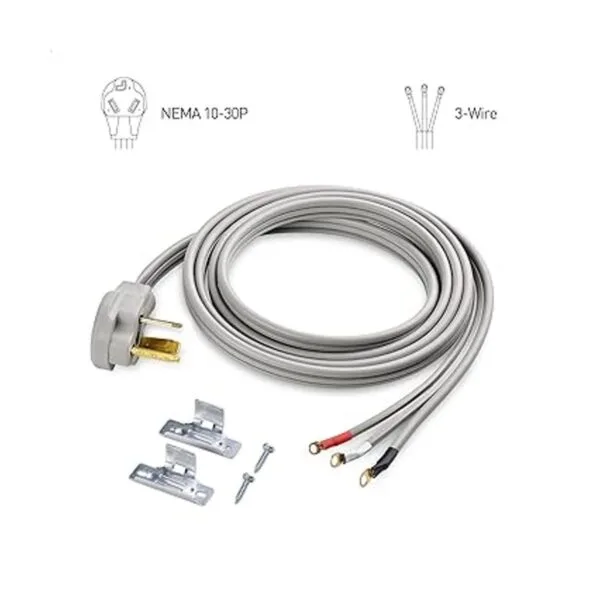 Cable Matters Cable de secadora de 3 clavijas de 10 pies_2