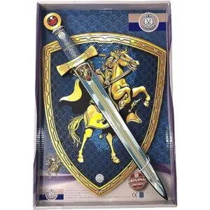 Liontouch Espada y escudo de juguete de caballero para_5