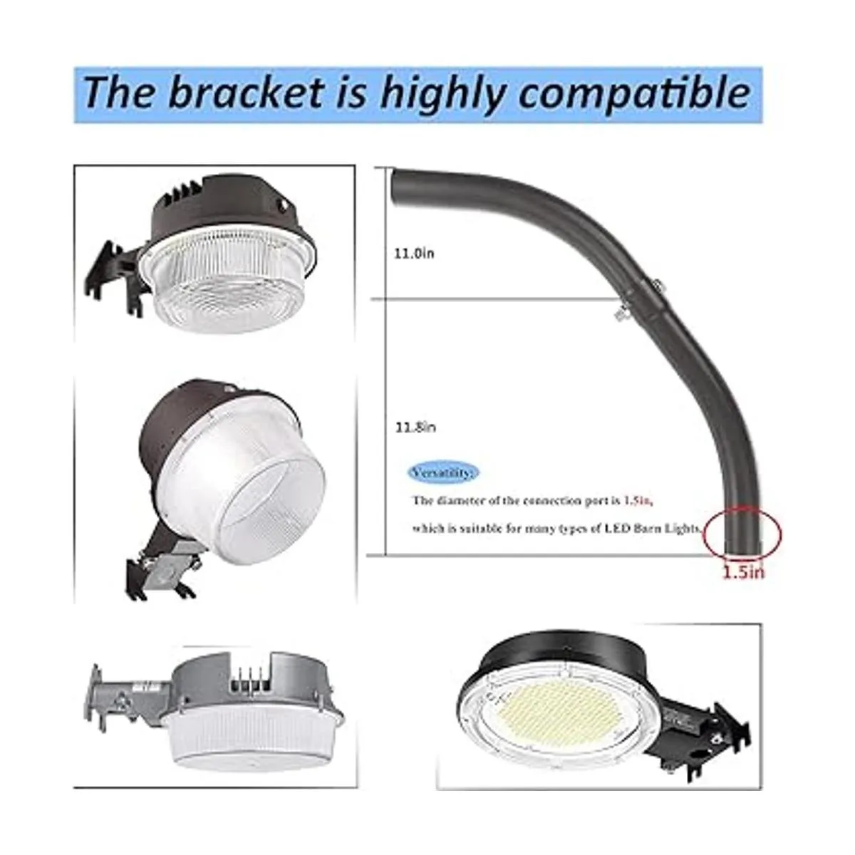 LEDMO Brazo de montaje para luz LED de granero ángulo_2