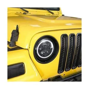 Hooke Road Wrangler TJ Biseles de faros delanteros negros_2