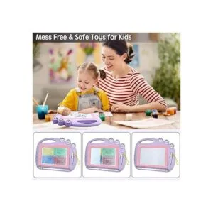 AiTuiTui Tablero de dibujo magnético de viaje tamaño de_4