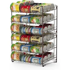 Simple Houseware Organizador apilable para latas bronce_6