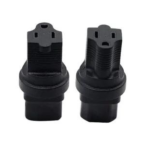 CGTime 3 clavijas USA C14 a NEMA 515R enchufe adaptador de_6