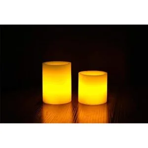 DRomance Juego de 6 velas sin llama con mando a_2