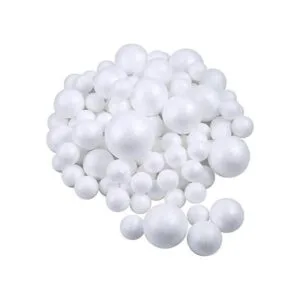 Pllieay 100 piezas de 5 tamaños de bolas de espuma_1