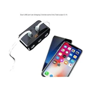 Cargador de coche con doble USB 3 enchufes para_2