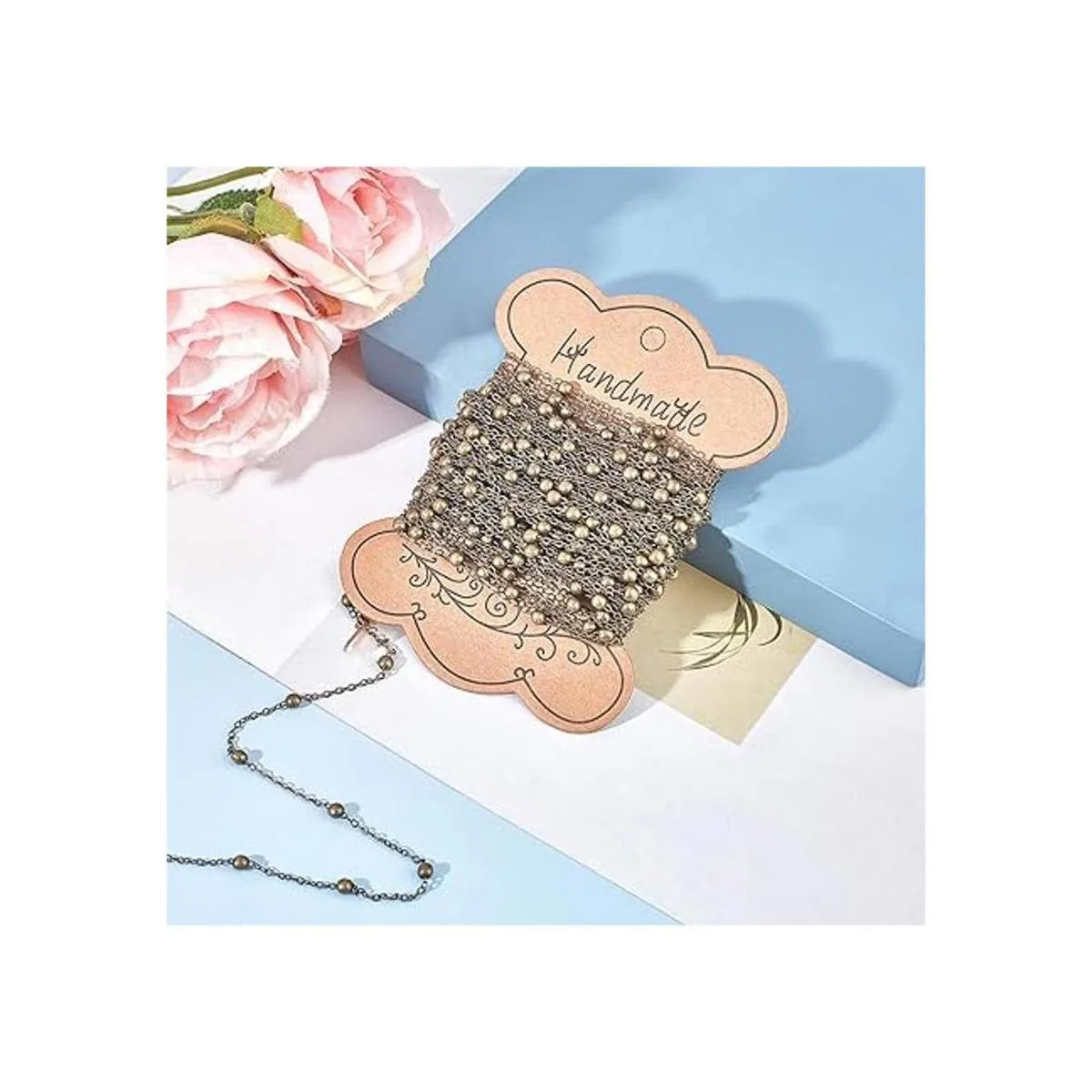 Arricraft Cadenas de bronce antiguo 32.8 ft cadena de_4