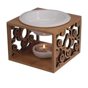 Singeek Difusor de quemador de aceite esencial de_6