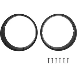 Hooke Road Wrangler TJ Biseles de faros delanteros negros_3