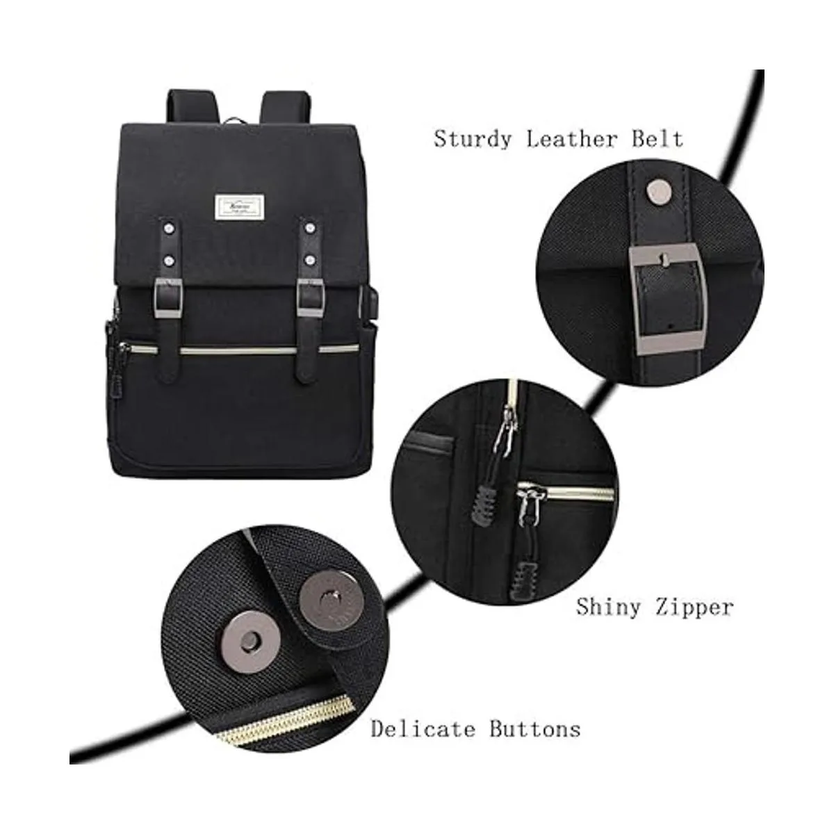 Bolsa universitaria unisex para laptop de hasta 15.6_4