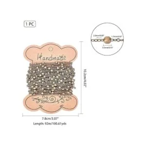 Arricraft Cadenas de bronce antiguo 32.8 ft cadena de_2