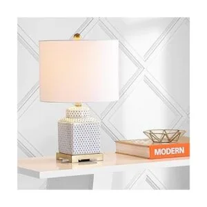 JONATHAN Y JYL3043A Cleo Lámpara de mesa LED de cerámica_2