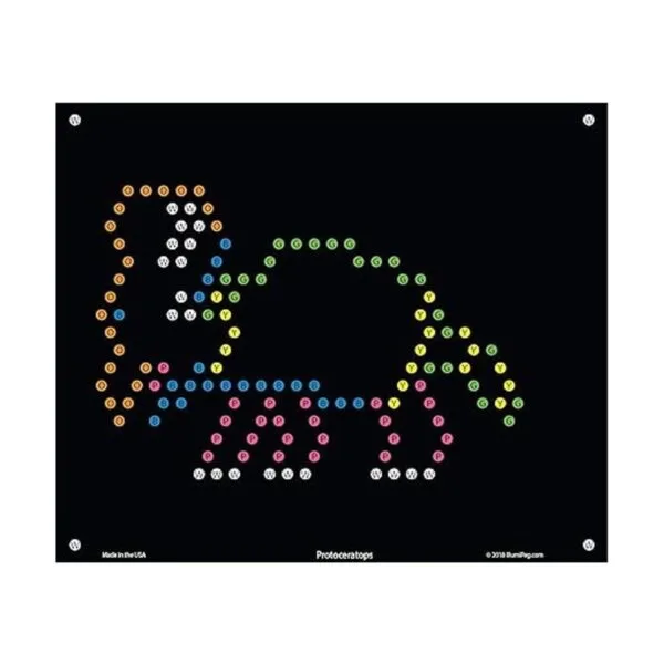 IllumiPeg Plantillas de repuesto de dinosaurios para Basic_5