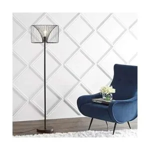 Gridley Lámpara de pie LED de metal de 61 pulgadas color_3