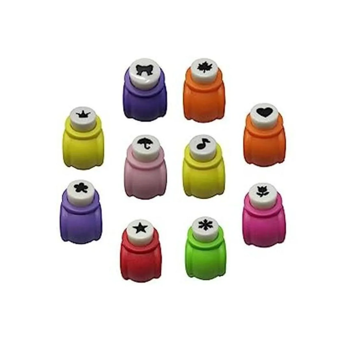 LGEGE 10 unidades de perforador de papel hecho a mano_1