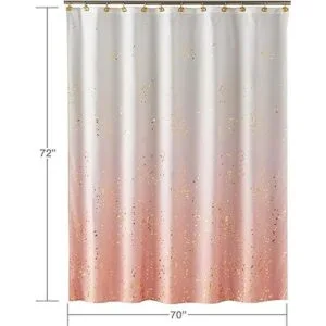 SKL Home by Saturday Knight Ltd. Cortina de ducha de tela_5