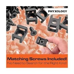 Soportes de brida de cables delgados de 1 x 0.6 pulgadas_5