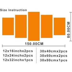 Piezas de golf para decoración de pared pinturas en_6