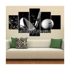 Piezas de golf para decoración de pared pinturas en_4