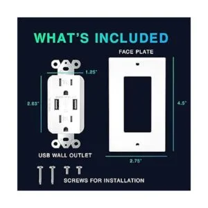 Dependable Direct 2 puertos USB de alta velocidad 4.8A y_4