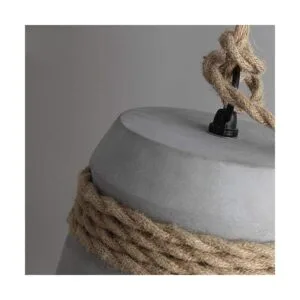 PRUNLLA Lámpara cubierta de cuerda de 25 pies cable de_4