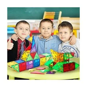 Magblock 66 bloques de construcción magnéticos azulejos_5