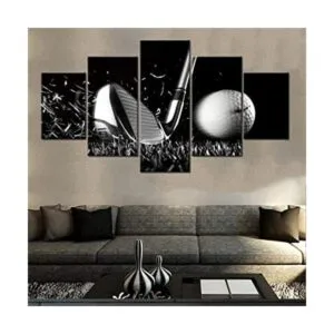 Piezas de golf para decoración de pared pinturas en_1