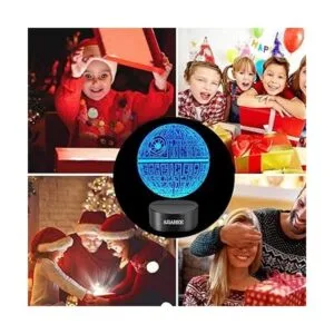 Lámpara 3D de Star Wars Regalos de Star Wars Luz de Star_4