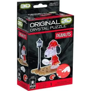 Snoopy Rompecabezas de cristal con licencia de detective_2