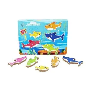 Pinkfong Rompecabezas musical de madera con sonido de_3