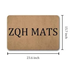 Felpudo ZQH Welcome to Wakanda con diseño de pantera negra_3