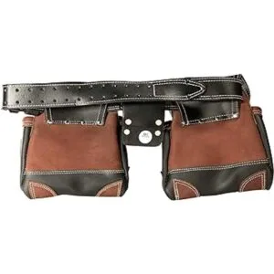 Leather Gold Cinturón de herramientas de cuero genuino_5