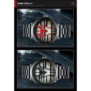 Reloj de pulsera de cuarzo de acero inoxidable para_7