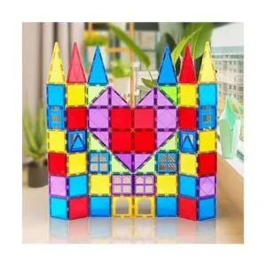 Magblock 66 bloques de construcción magnéticos azulejos_4