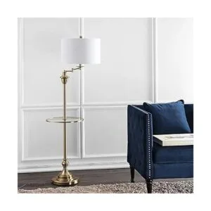 JONATHAN Y JYL3055C Cora Lámpara de pie LED de metal y_2