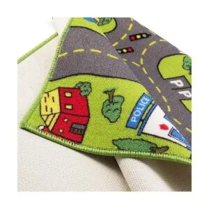 Alfombra grande para niños 32 x 52 pulgadas con respaldo_5