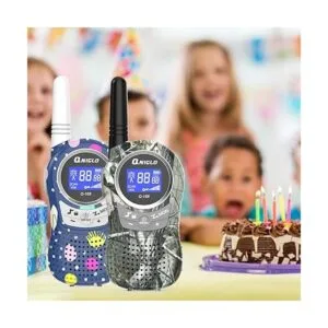 QNIGLO Walkie talkies de campamento para niños_5