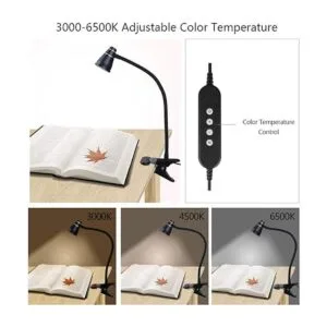 CeSunlight LED Clip lámpara de escritorio Cabecero de luz_2