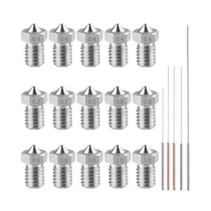 AFUNTA 15 boquillas de acero inoxidable M6 3D para_1